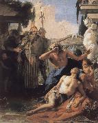 Giovanni Battista Tiepolo Lantos s death oil on canvas